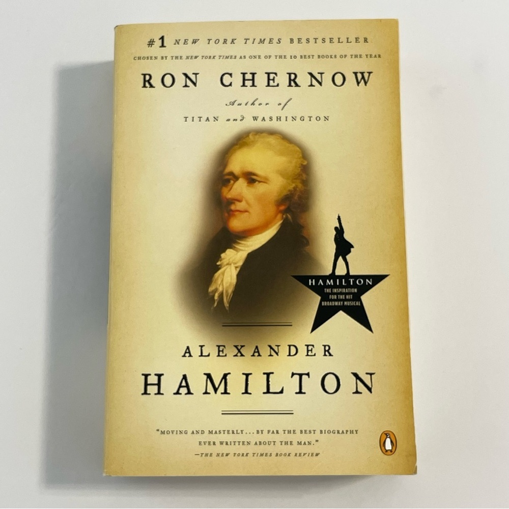 Alexander Hamilton Book by Ron Chernow - Paperback